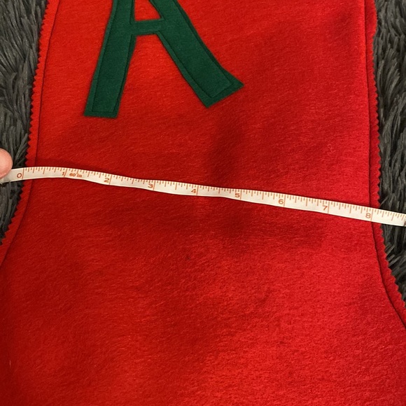 RED felt Christmas Stocking -1pc -multiple available - Picture 8 of 11